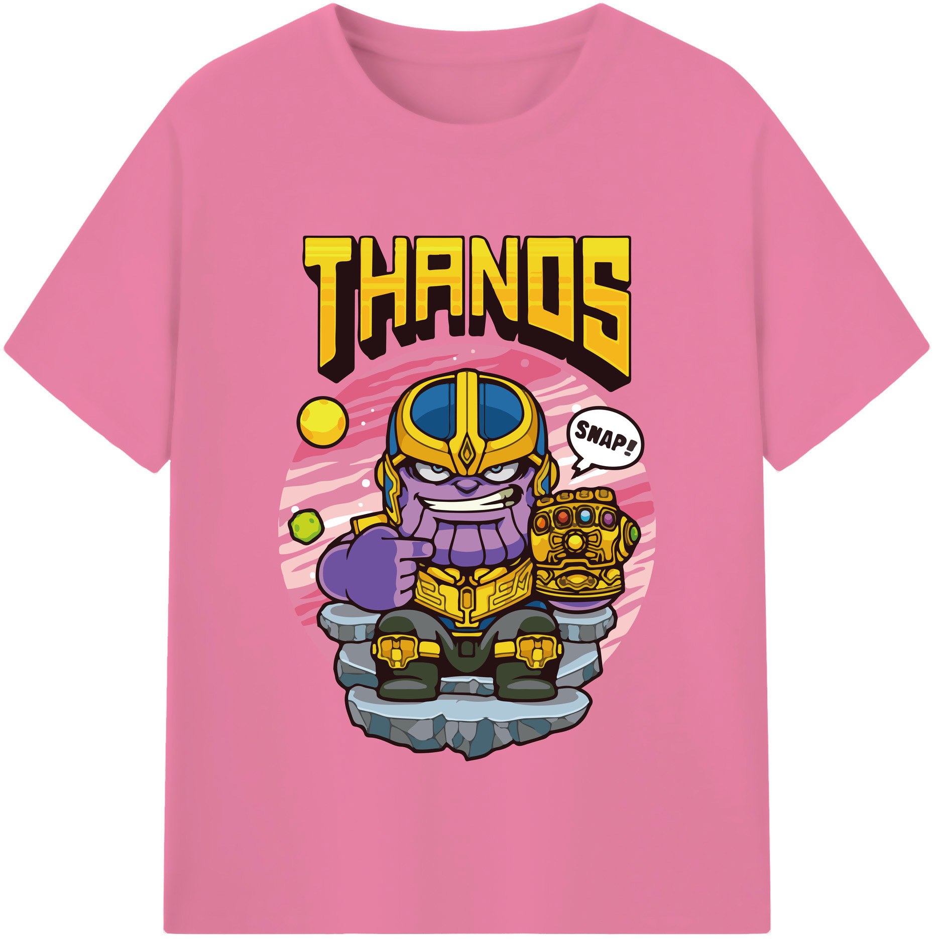 （画像用） アベンジャーズ The Avengers 綿100％半袖Tシャツ（フロントプリント）